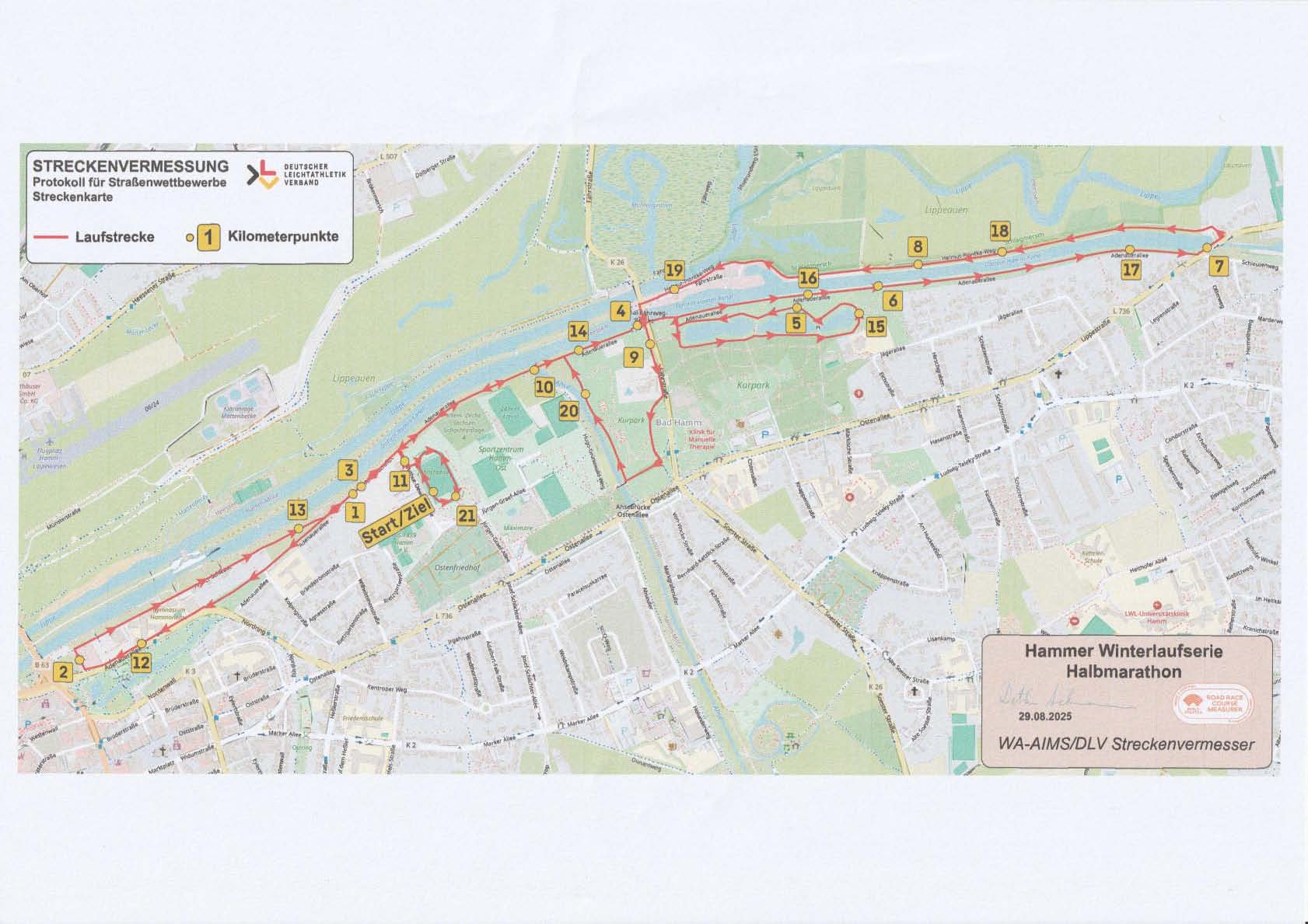 2025 Streckenverlauf HM kl